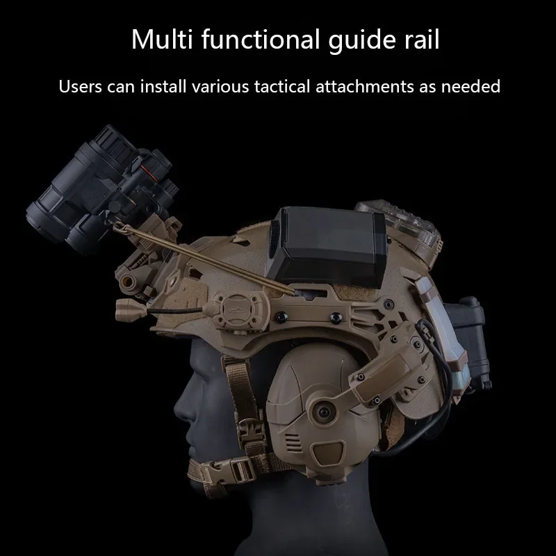 Riel de guía de repuesto para casco de Paintball, accesorios para cascos deportivos, 2,0 y 3,0 - imagen 5