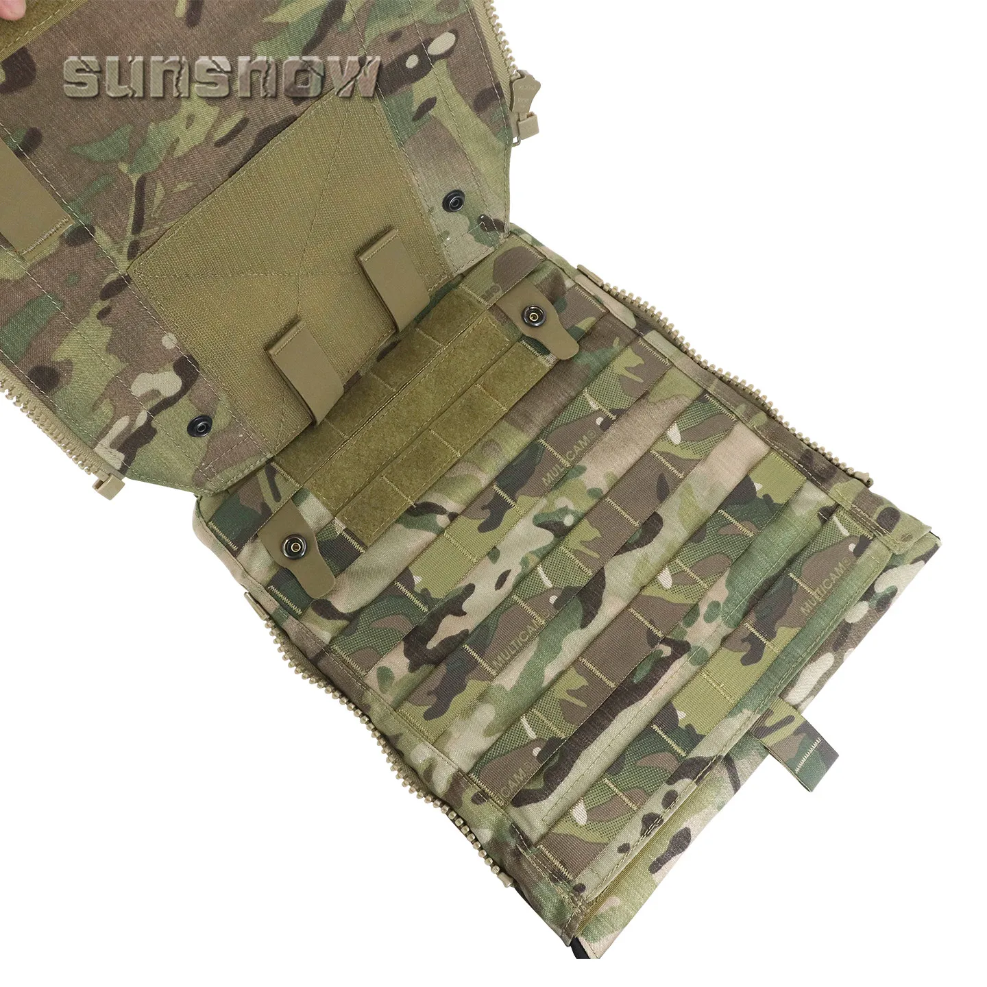 Mochila táctica del paquete de la hidratación de la cremallera del panel 2.0 de Molle, accesorios JPC AVS SPC - imagen 3