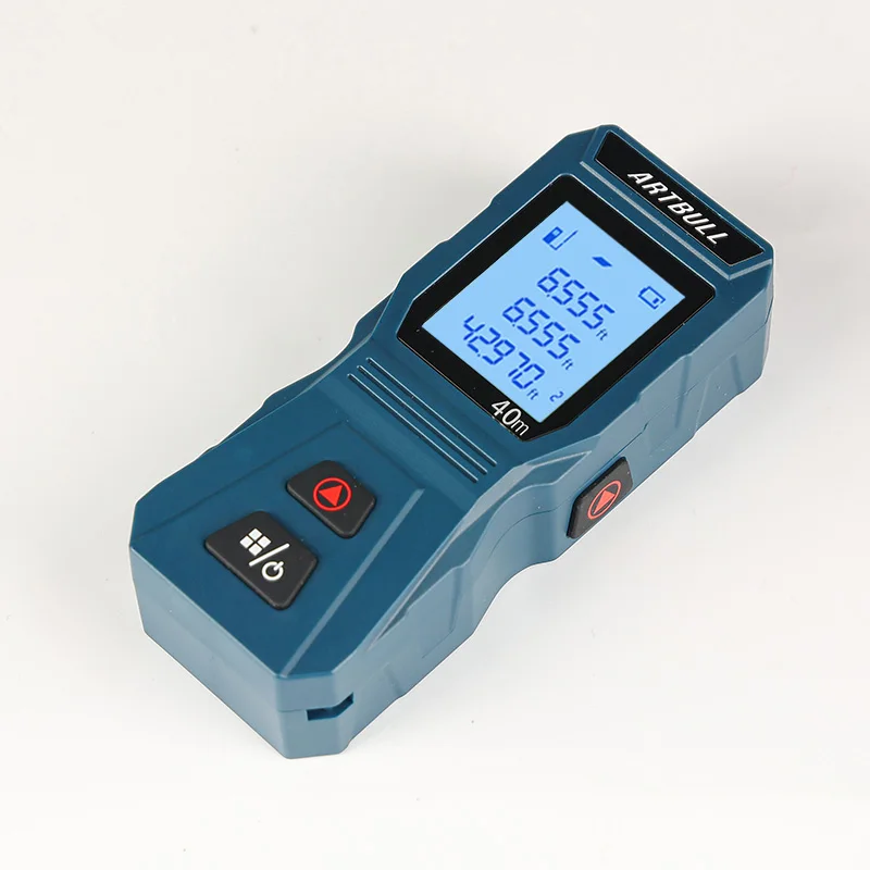 ARTBULL 40m 60m with Side button in ft m units laser Distance meter measure tape Laser Rangedinder - imagen 5