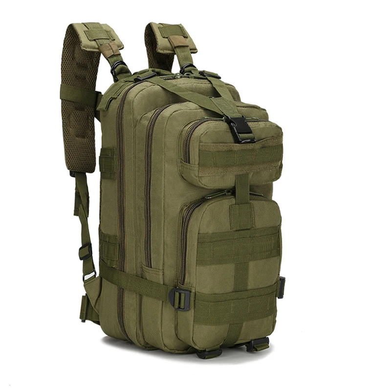 Mochila táctica de nailon 1000D para hombre, bolsas impermeables al aire libre para acampar, senderismo, pesca y caza - imagen 3