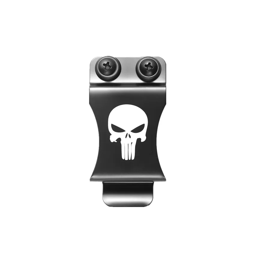 Metal clip SKULL