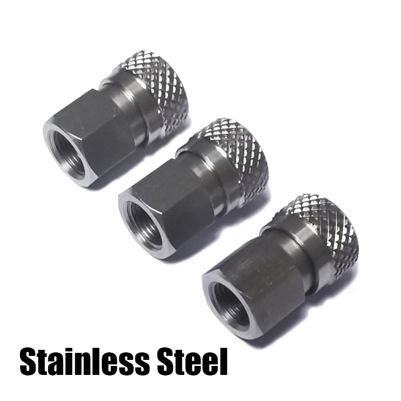 Adaptador de desconexión rápida hembra de acero inoxidable HPA, enchufe de pezón de 8mm 1/8NPT, M10 * 1, 1/8BSPP - imagen 3