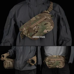 Bolsa táctica cintura MOLLE resistente para caza, senderismo y móvil