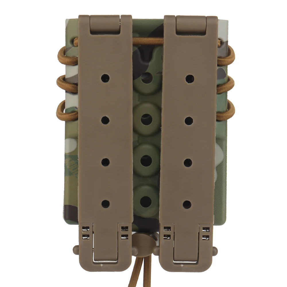 Bolsa táctica para revistas 5,56, carcasa dura, asalto urbano M4, funda Mag de extracción rápida, sistema MOLLE, montaje para caza, tiro, equipo Airsoft - imagen 4