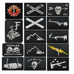 Parche bordado Black Canyon mago – Emblema táctico velcro