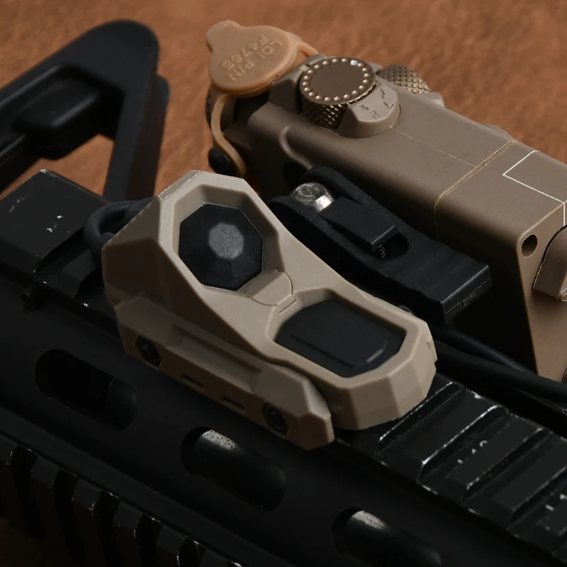 Interruptor táctico de linterna AXON, interruptor de presión de doble Control para Surefie M300 M600 Light PEQ15 OGL DBAL NGAL MAWL CQBL láser - imagen 3