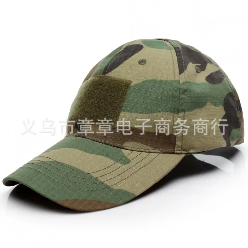 Gorra de béisbol táctica para exteriores, sombrilla, gorra con lengua de pato, gorra de pesca, punto alemán, punto de tigre, camuflaje EMR - imagen 3