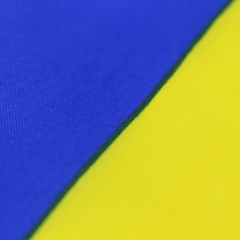 Bandera de Ucrania Ua Ukr amarilla azul de 90x150 cm para decoración - imagen 3