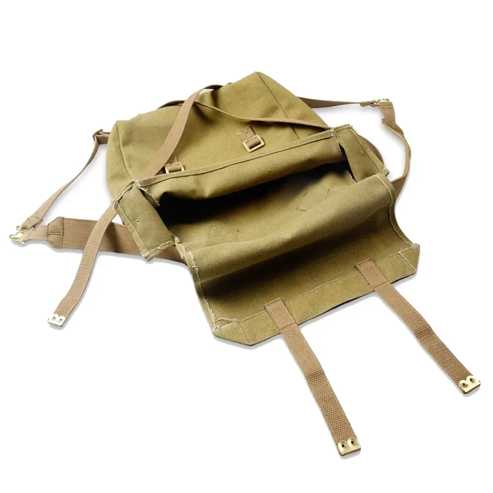 Bolsa de equipo de soldado WW2 P37, bolsa de almacenamiento de gran capacidad para soldados británicos, bolsa WW2 P37 - imagen 3