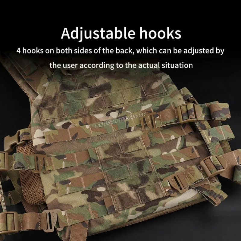 MOLLE K19 3,0 chaleco táctico portador de placa caza Airsoft chalecos de combate sistema de liberación rápida ajustar faja chaleco armadura corporal - imagen 3