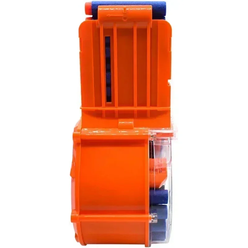 25 revistas de tambor redondo para pistola de juguete serie N-Strike Elite con 30 dardos de repuesto, accesorios para pistola de culata - imagen 5