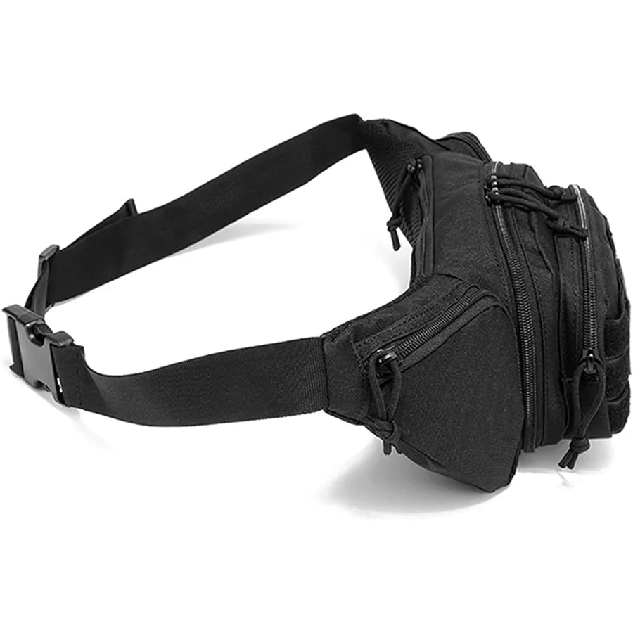 Nueva bolsa de fijación de cintura Invisible multifuncional para exteriores, bolsa de almacenamiento deportiva para hombres, Kit de herramientas para exteriores - imagen 2