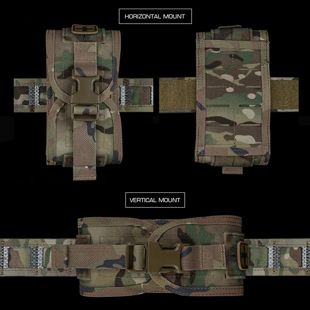 Botiquín táctico MOLLE compacto para emergencias, bolsa médica - imagen 4