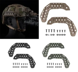 Rieles tácticos para casco alto compatibles con accesorios Airsoft