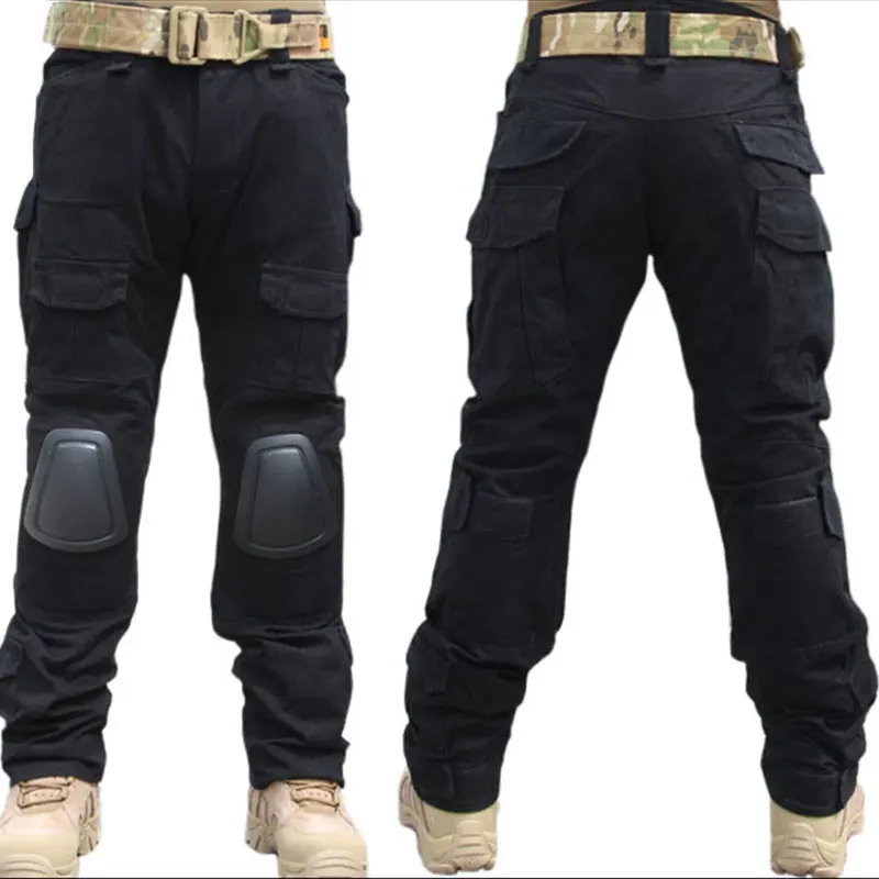 Emersongear pantalones de combate tácticos Gen 2 G2 BK pantalones de carga para hombre entrenamiento de caza tiro ciclismo senderismo EM6988 - imagen 2