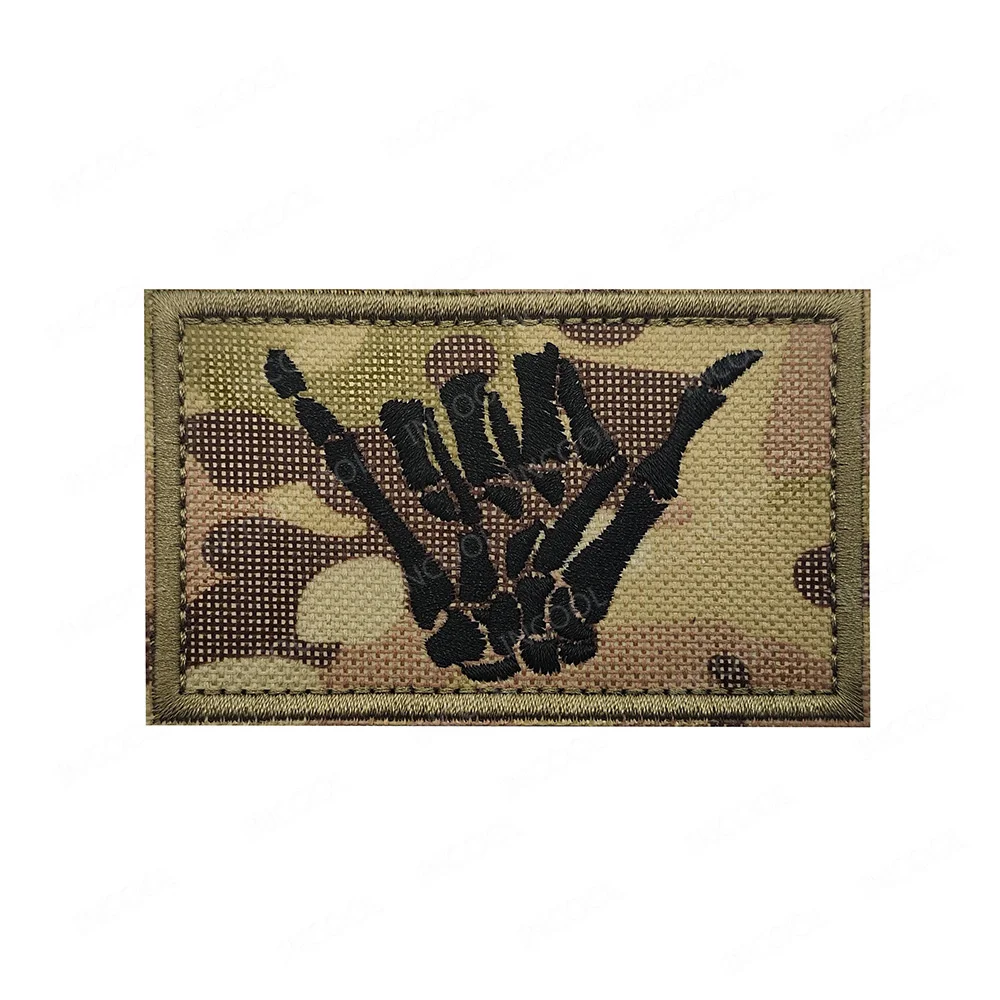 19 Embroidered 8X5CM