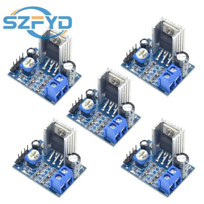 Módulo amplificador TDA2030A audio 6-12V – Fuente alimentación