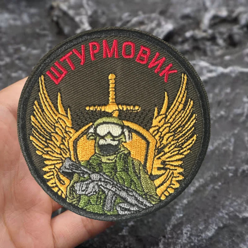 Assassin Angel-chaleco táctico con bordado 3D, brazalete con gancho y bucle, mochila, sombreros, insignia de moral, parches adhesivos para ropa - imagen 4