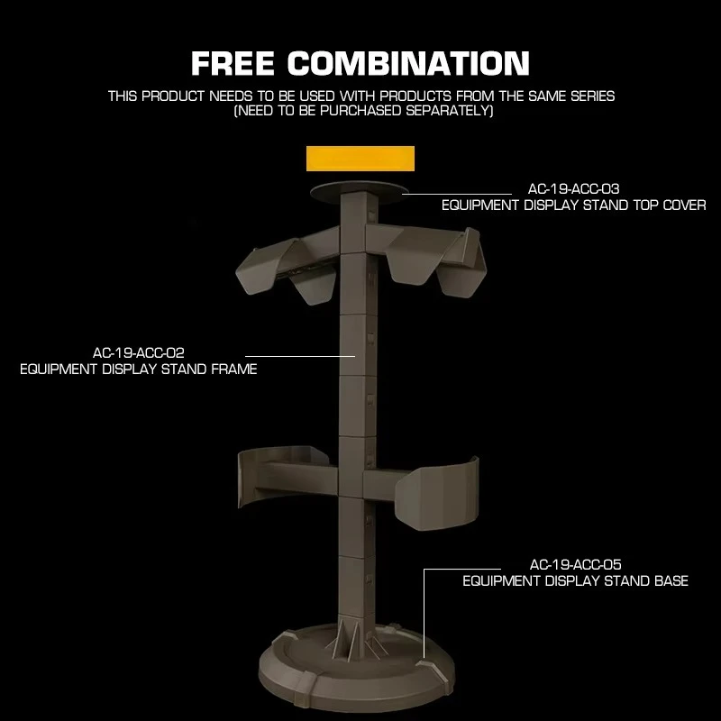 Accesorio modular de soporte de exhibición y hombro para equipo de AC-19, soporte de exhibición, accesorio de soporte de exhibición (cintura de hombro) - imagen 5