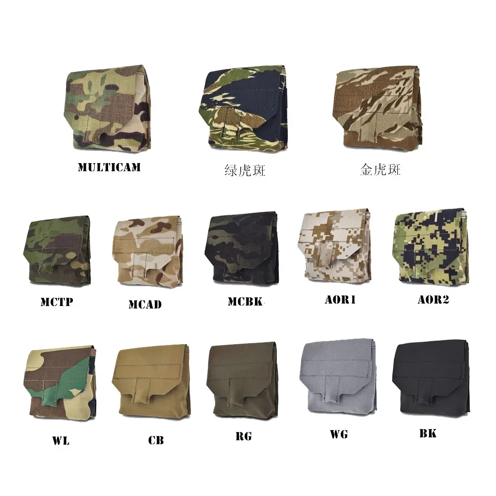 Bolsa táctica Molle para cinturón, pulsera, bolsa para esposas, Mini bolsa de utilidad Molle, riñonera multifuncional para exteriores - imagen 2