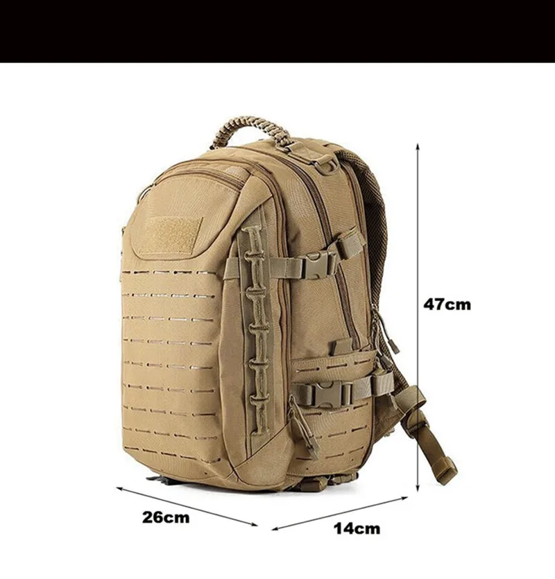 Mochila multifuncional de alta calidad para exteriores, bolso de hombro doble, mochila de viaje para estudiantes, bolsa de caza de camuflaje - imagen 5