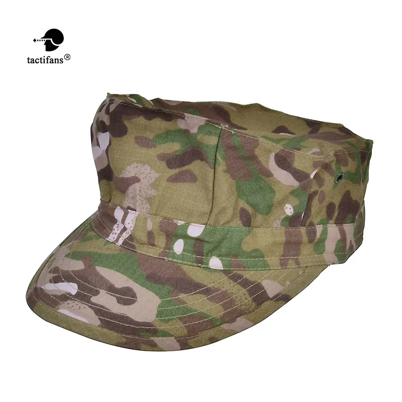 Tactifans sombrero de camuflaje octagonal gorra táctica RipStop sombrero de nailon deporte caza al aire libre equipo táctico tamaño libre - imagen 2