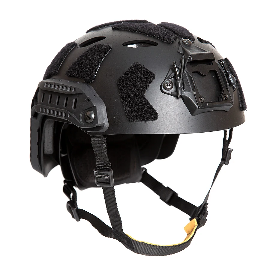 Sistema de casco de carbono FMA FAST SF versión ABS orificio de ventilación de ángulo recto protección de casco táctico Airsoft M/L L/XL - imagen 3