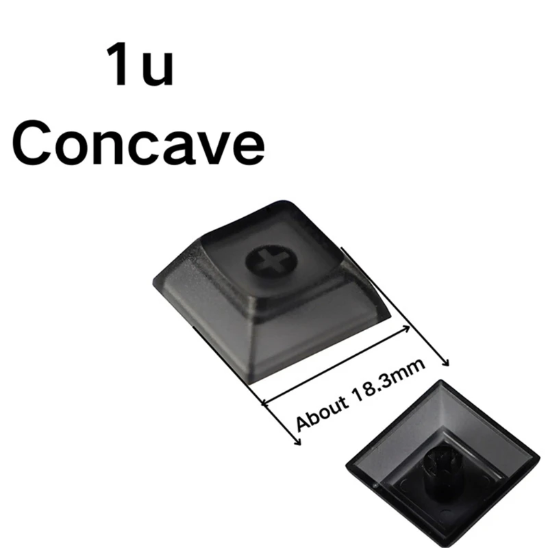 10 Uds. teclas para teclados, teclas en blanco Dsa Pbt, 1U, 1,25U, 1,5U, 1,75U, 2U, 2,25U, 2,75U, envío directo - imagen 3