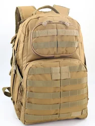 Mochila de camuflaje táctico para deportes al aire libre, 24 horas, escalada, ciclismo, impermeable, resistente al desgaste, paquete de entrenamiento todoterreno