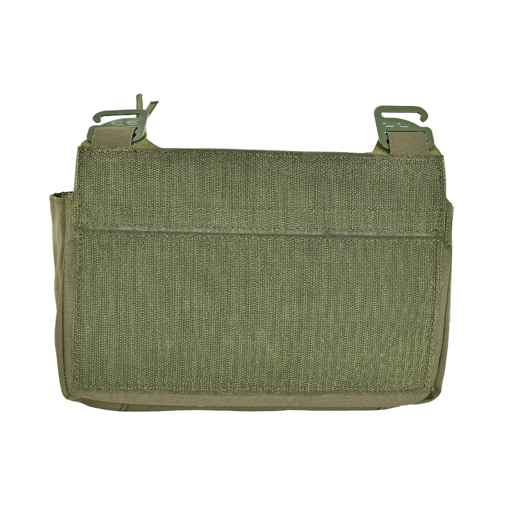 DOPE solapa frontal Triple revista insertar Kangroo bolsa doble pila riñonera Abdominal FCPC V5 FCSK portador de placa chaleco de caza - imagen 3