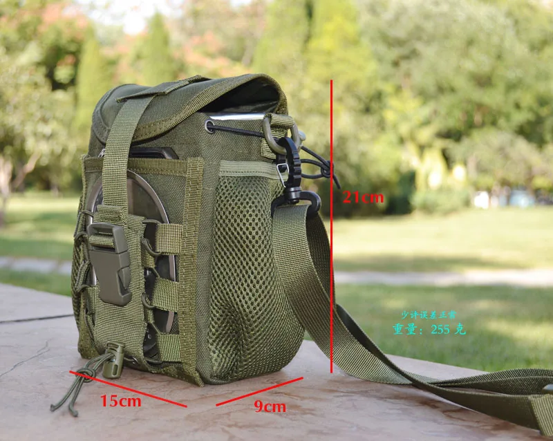 Juego de hervidor Molle, juego de tazas tácticas, mochila, almacenamiento multifuncional, fuera del bolsillo - imagen 4
