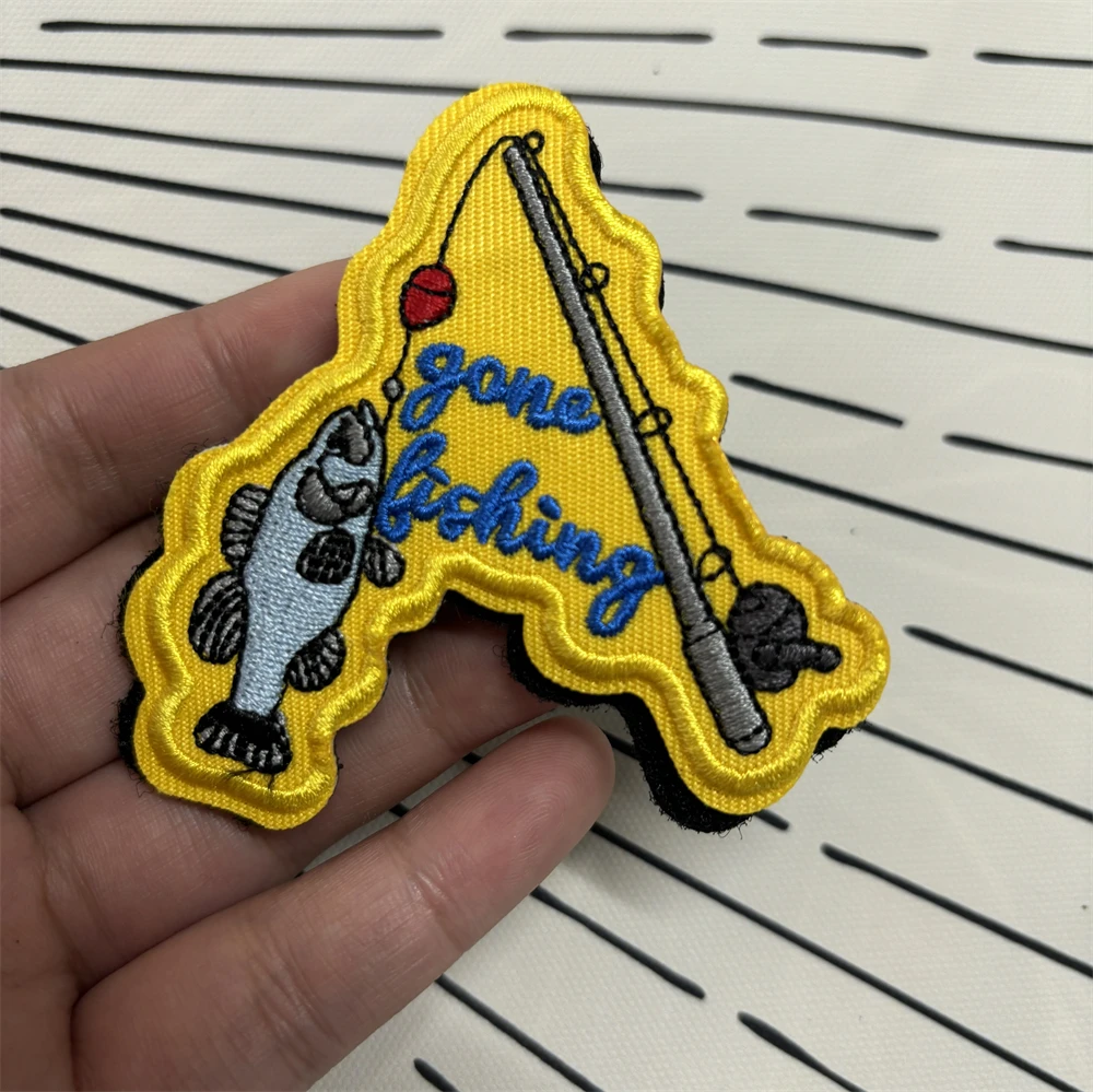 Parche bordado de moral de pato musculoso para Fitness, emblema de gancho y bucle de Animal de gato bonito, brazalete divertido para perro, mochila, pegatinas para ropa - imagen 4