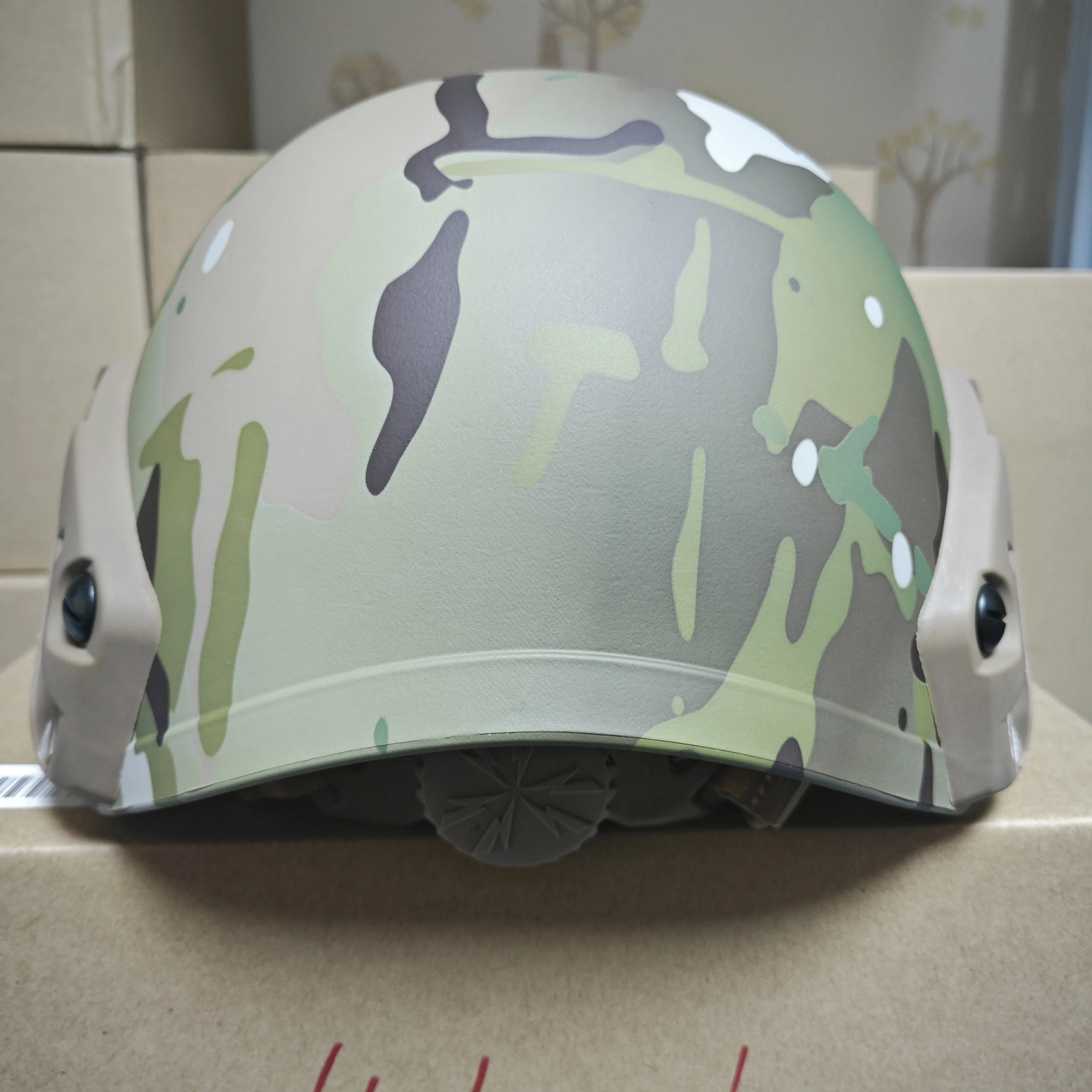 FMA-Casco táctico para exteriores, de corte alto, clásico, camuflaje, TB460 - imagen 4