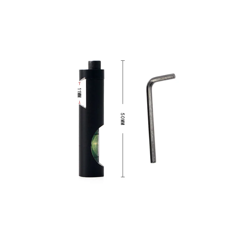 Scope Metal nivel de burbuja de alta precisión para cola de milano de 11mm, kit de nivelación Picatinny para alcance de caza, mantiene Vertical - imagen 4
