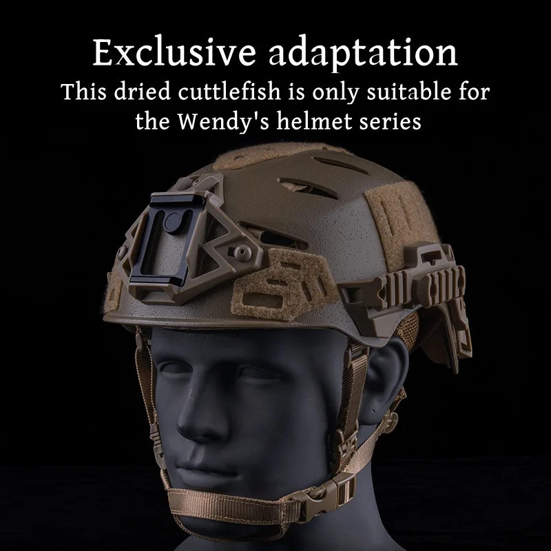 Casco de acampada NVG, montura de gafas de visión nocturna, Base para equipo Wendy, adaptador 3,0, accesorios para casco de combate al aire libre Airsoft - imagen 3