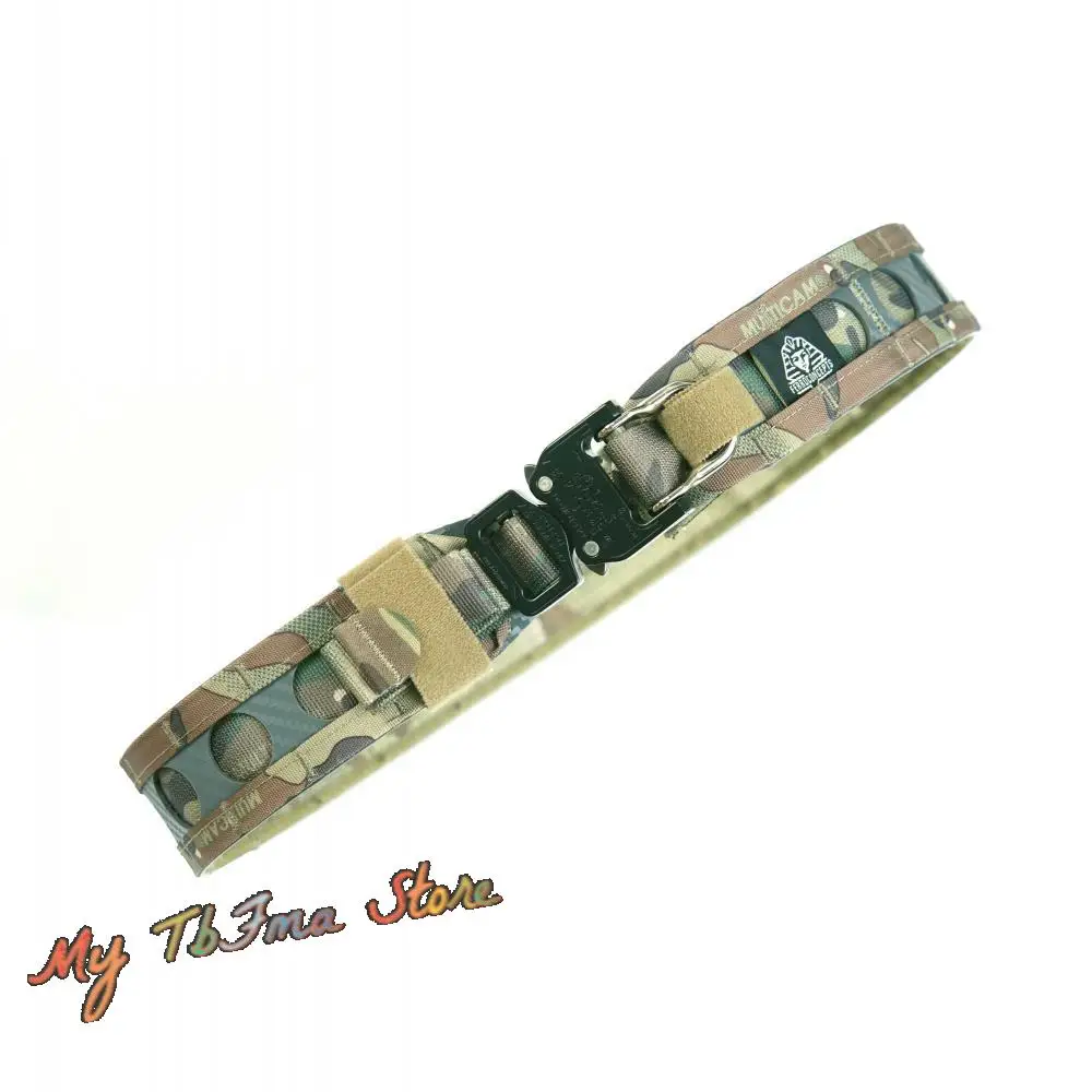 Cinturón táctico estilo Concept Ferro, sello de cintura con forma de bisonte, doble hebilla de liberación rápida, pretina interior y exterior - imagen 3