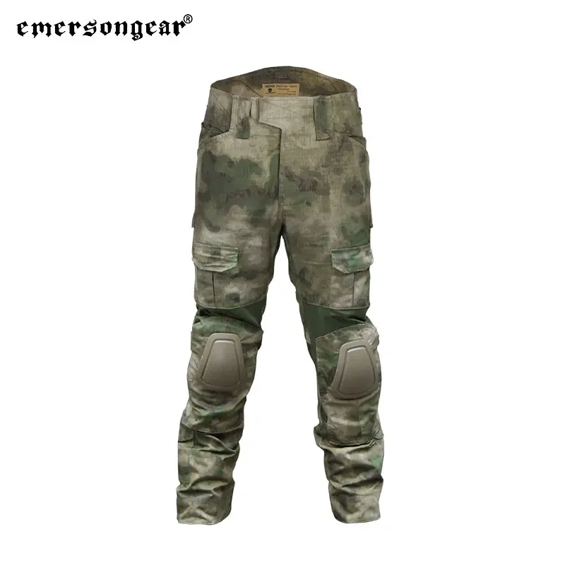 Emersongear-Conjunto de uniforme de combate, versión táctica de verano, camisas, pantalones, trajes de entrenamiento, Tops, pantalones Cargo, camisetas de caza - imagen 4