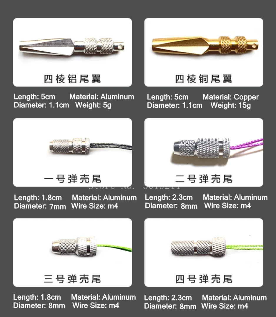 1 Uds nuevos dardos de pescado vuelos dardos de pesca pesca profesional tirachinas flechas caza fácil de reemplazar accesorios de pesca - imagen 4