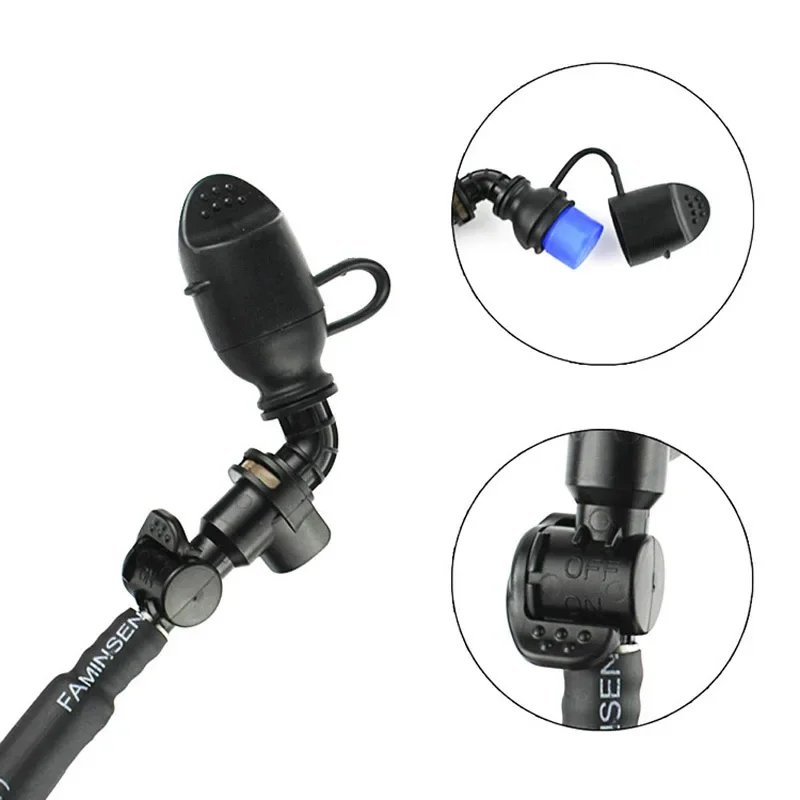 Paquete interior de hidratación táctica de vejiga de agua sin BPA, bolsa de agua integrada de 2L/2,5l/3L con Material de Tpu de paja - imagen 5