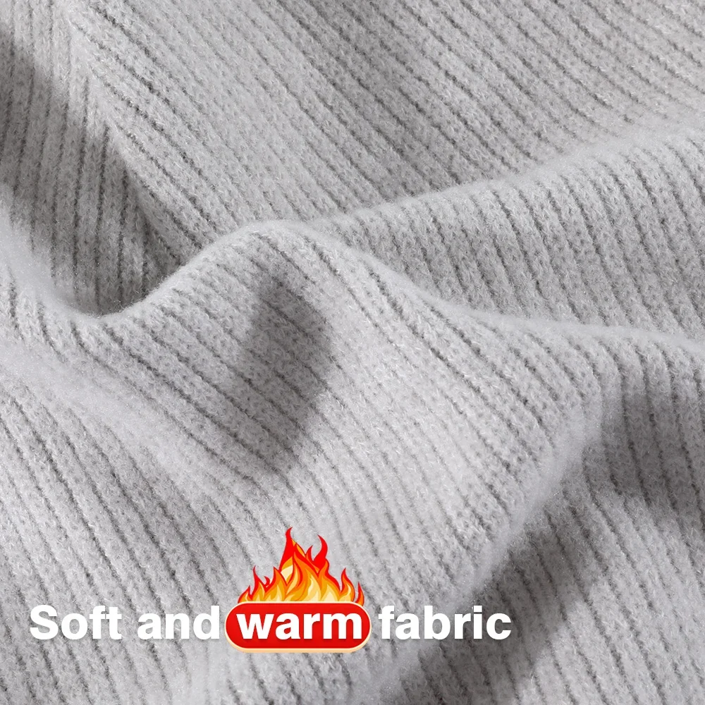 Gorro térmico, gorro deportivo con calavera, gorro informal suave y cálido para correr, ciclismo, dormir, caminar, deportes, gorros de Otoño Invierno - imagen 4