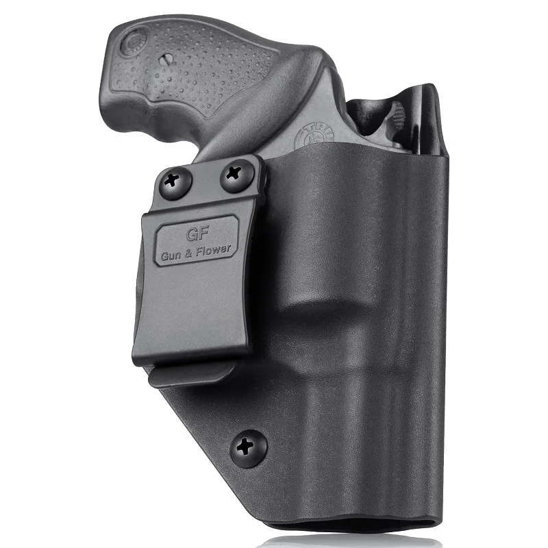 Funda Revolver apta para Taurus T85/905/S & W 637 642 638 43 bolsa de caza de polímero ocultar CarryTactical Pistl fundas mano derecha