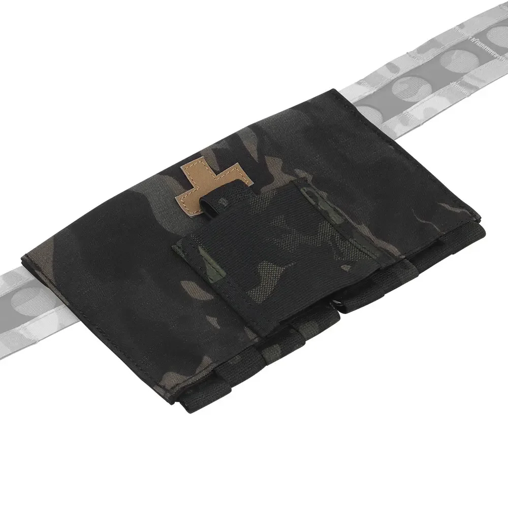 Bolsa táctica para botiquín de primeros auxilios, bolsa médica de liberación rápida, bolsa de supervivencia Molle, bolsa de emergencia para caza y Camping - imagen 3