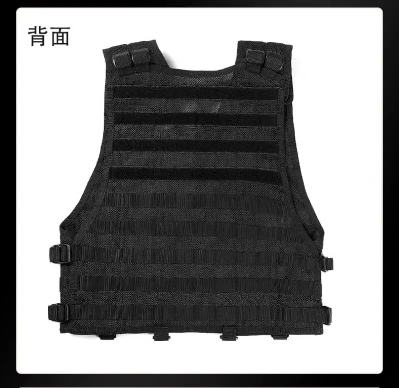 Nuevo chaleco MOLLE multifuncional de uso rápido táctico al aire libre, chaleco protector negro, equipo táctico deportivo - imagen 5