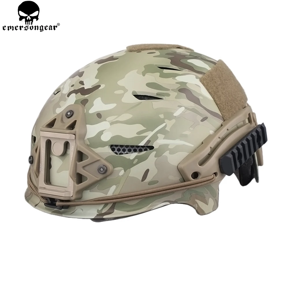 Casco táctico Emersongear EXF Bump con soporte NVG y ventilación - imagen 3