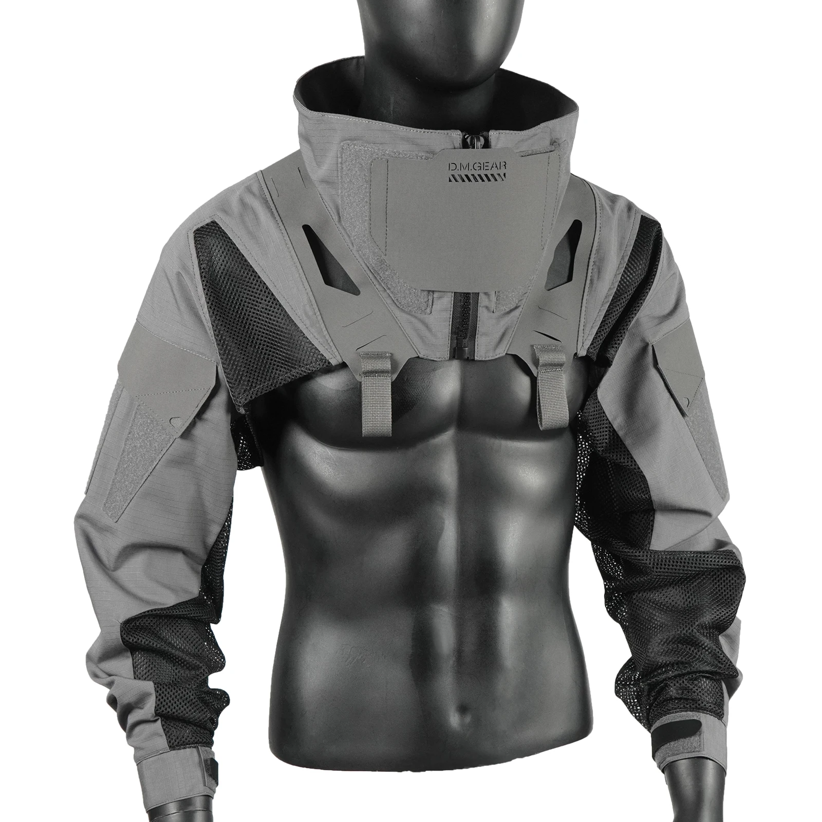 DMGear chaqueta táctica camuflaje transpirable con bolsillos de pecho - imagen 5
