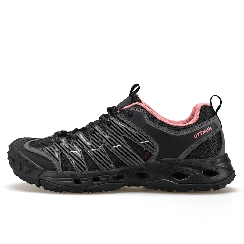 HUMTTO-zapatos de senderismo transpirables para hombre, zapatillas deportivas antideslizantes para exteriores, botines ligeros todoterreno, zapatos de trekking para mujer - imagen 4