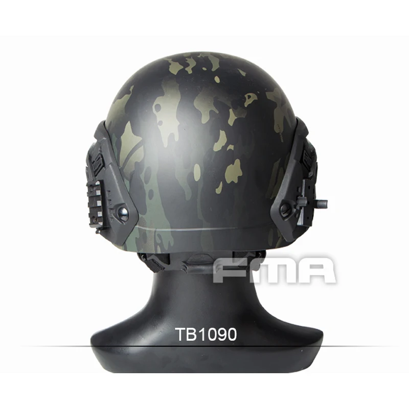 FMA Sentry casco MICH con protección auditiva para caza al aire libre, airsoft, Camping - imagen 4