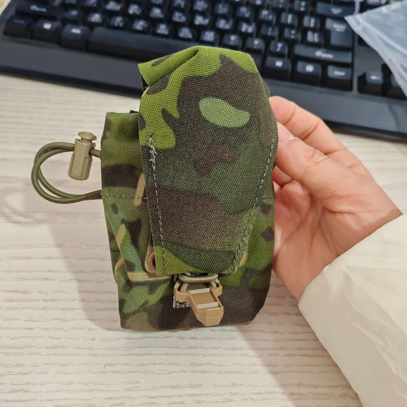Bolsa táctica individual MOLLE camuflaje tipo AOR
