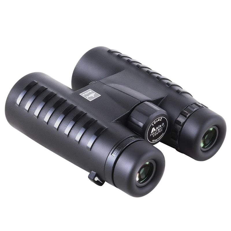 Asika potentes binoculares 10X42 HD BAK4 telescopio militar de alta potencia caza profesional deportes al aire libre observación de aves Camping - imagen 3