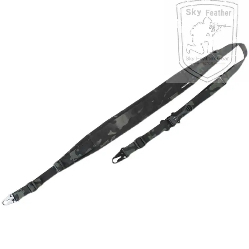 Correa multiusos de doble punta, hebilla de olecranón de acero de ajuste rápido, Camuflaje Multicam - imagen 5